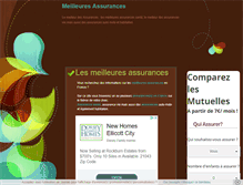 Tablet Screenshot of meilleures-assurances.info